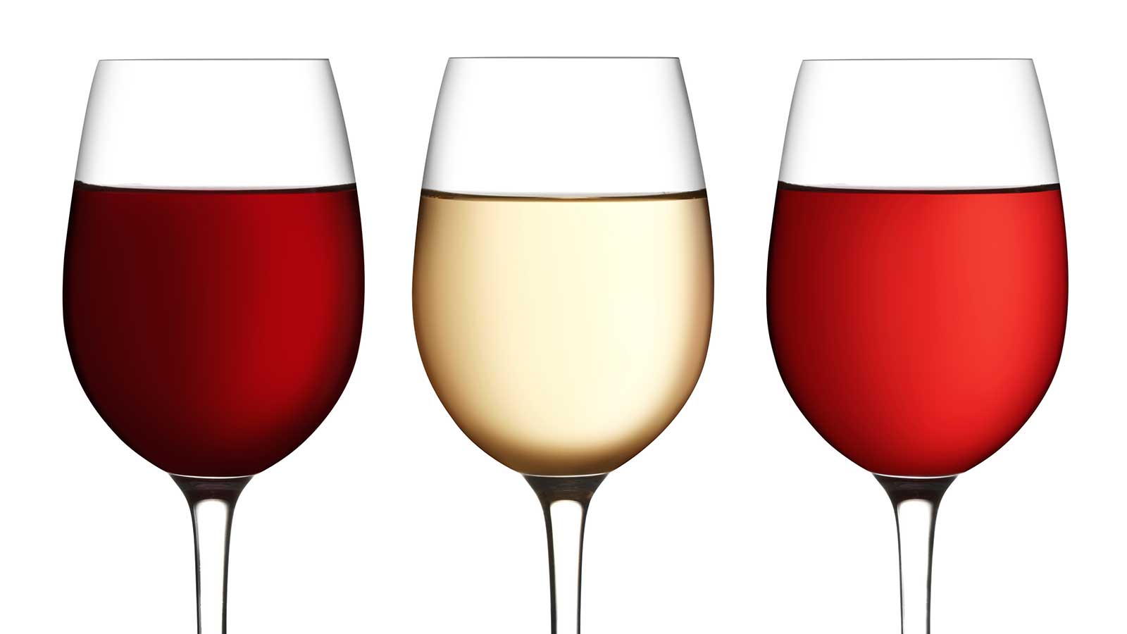 Taste red, pink and white wine